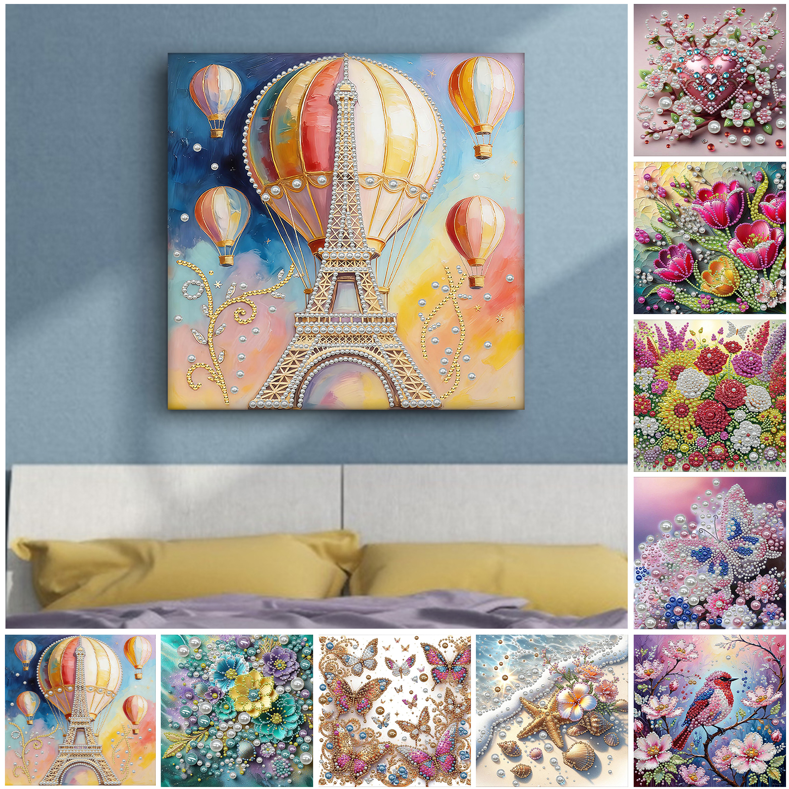 DIY Pearl Gem Paintings Pictur - Resin Craft For Beginners 리뷰 및 가격