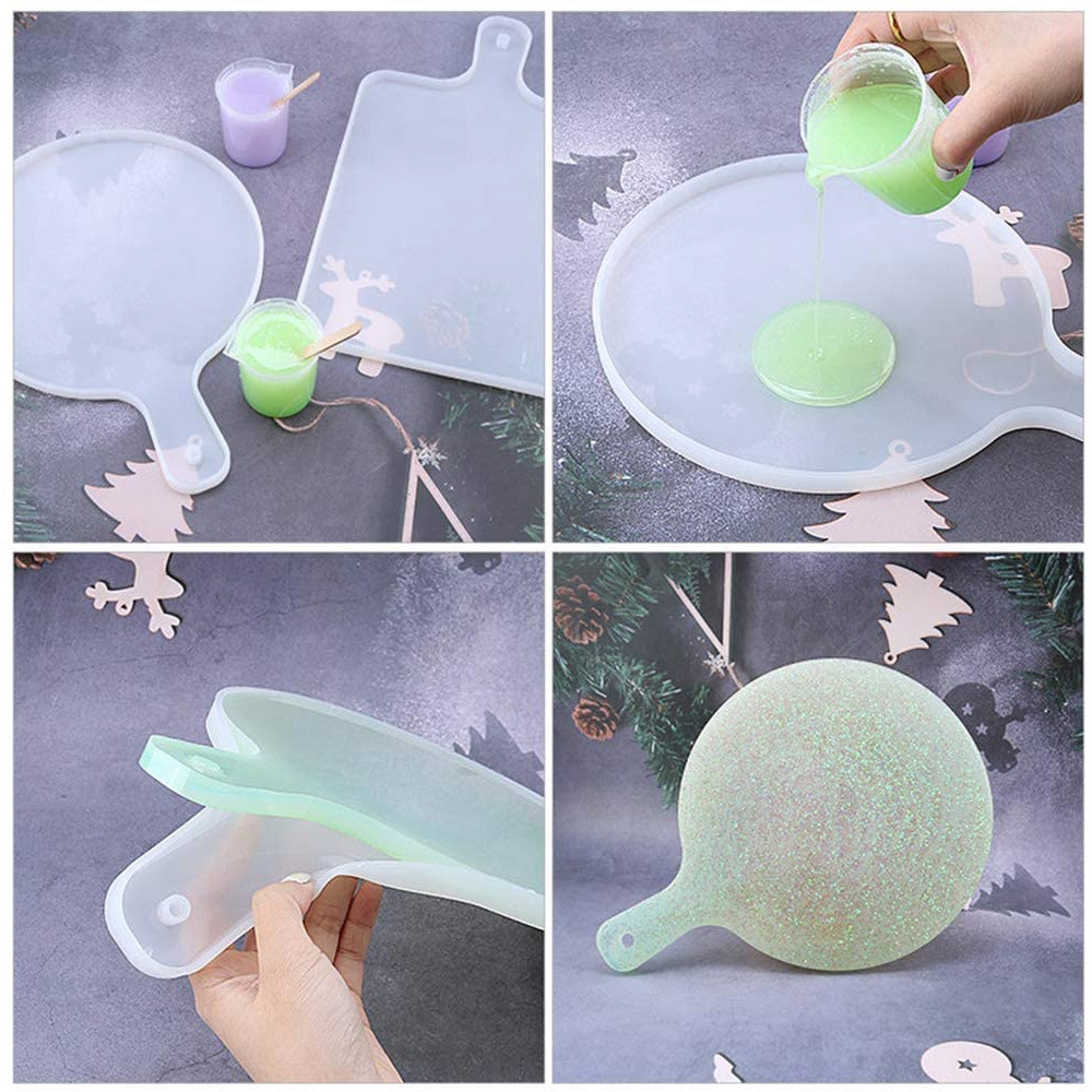 J1UL1N Resin Tray Silicone Mol - Serving Tray Mold 리뷰 및 가격