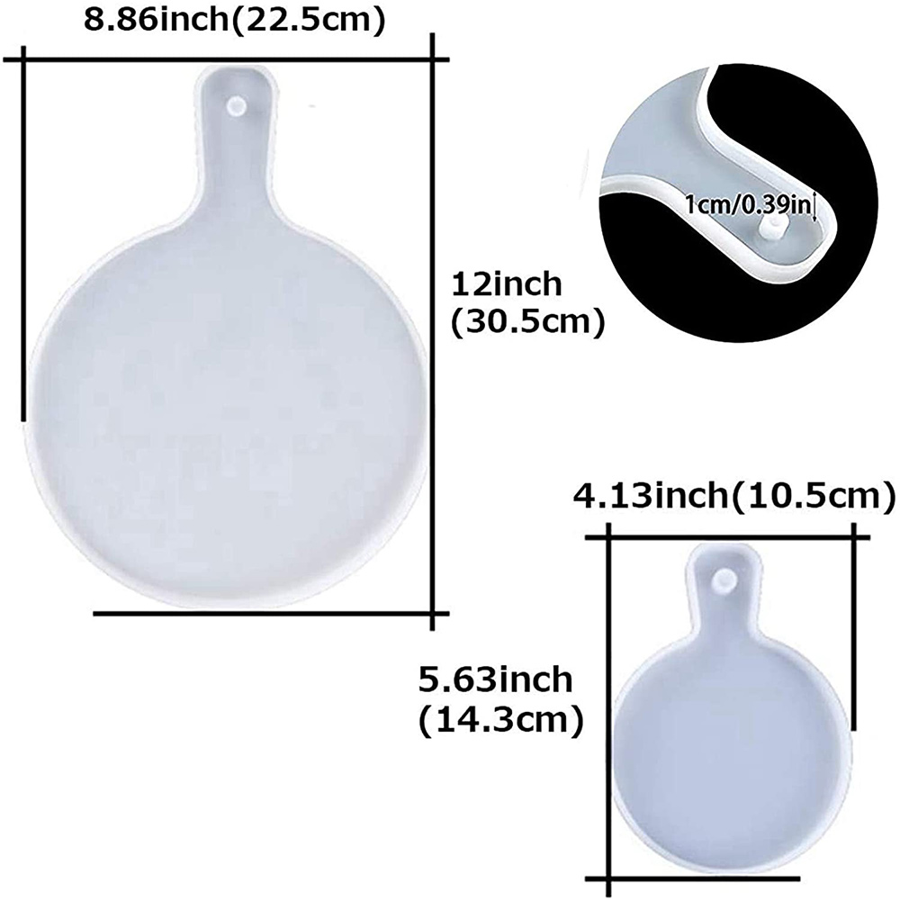 J1UL1N Resin Tray Silicone Mol - Serving Tray Mold 리뷰 및 가격