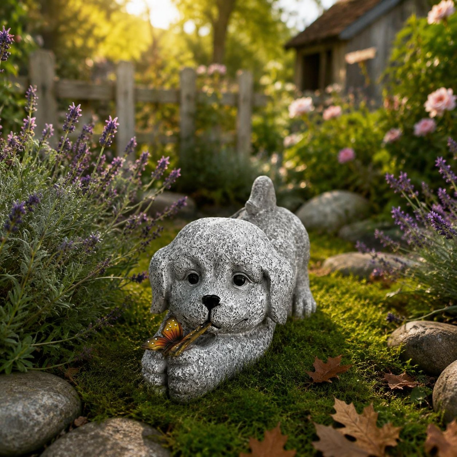 Solar Dog Statue Resin Craft S - Resin Crafts 리뷰 및 가격