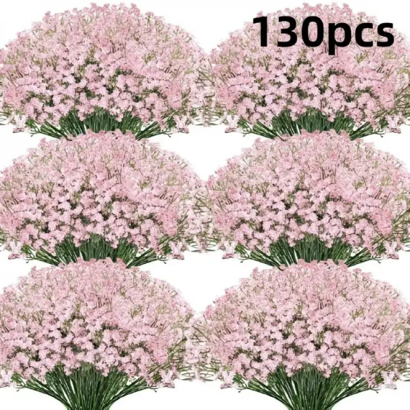 130-Stem Pink Gypsophila Artif - Dried Flower Bulk 리뷰 및 가격