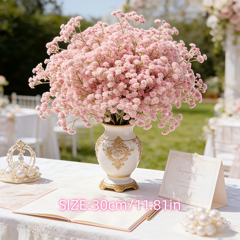 130-Stem Pink Gypsophila Artif - Dried Flower Bulk 리뷰 및 가격