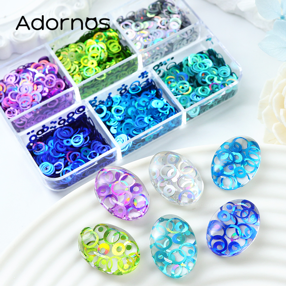 Holographic Bubble Glitter For - Resin Pigment Set 리뷰 및 가격