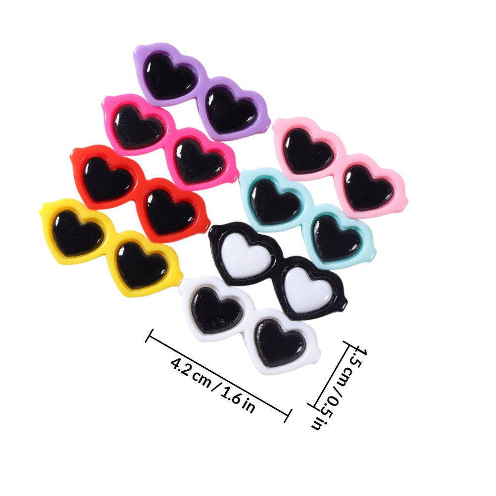 50Pcs Delicate Glasses Resin C - Resin Craft Supplies 리뷰 및 가격