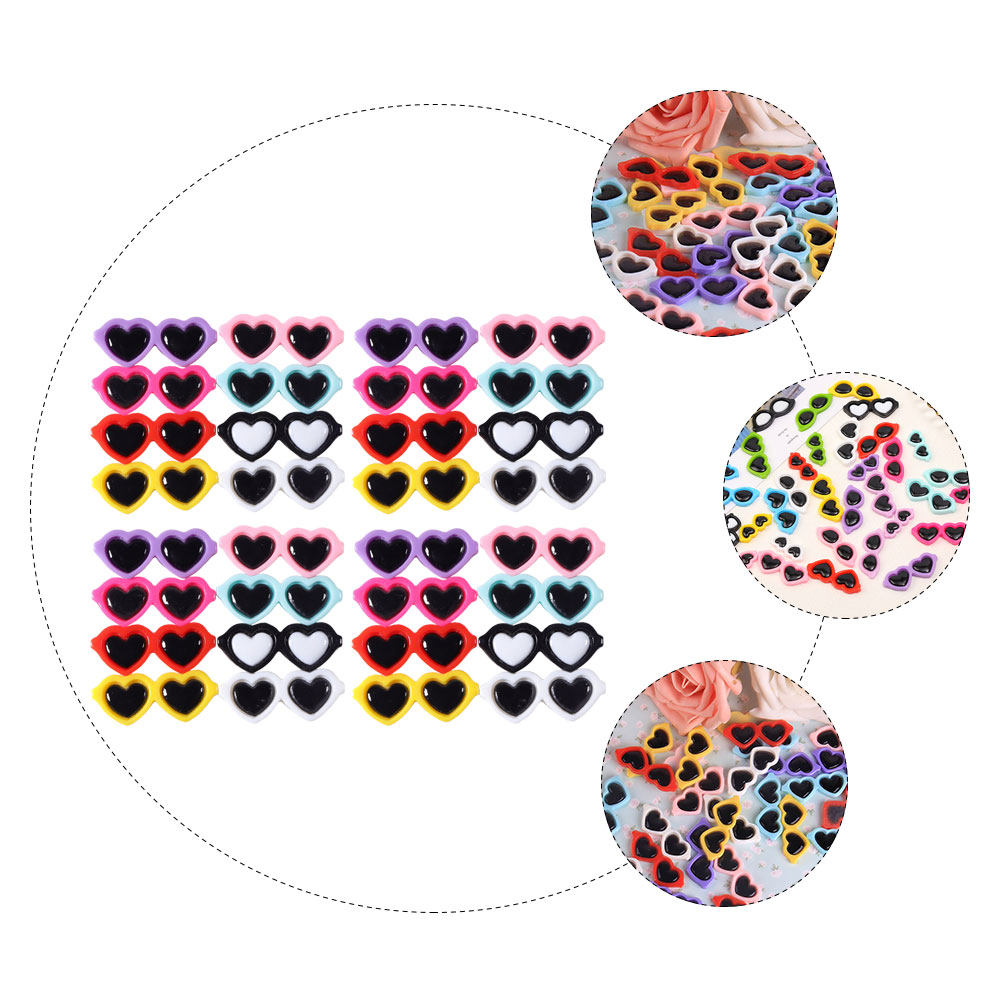 50Pcs Delicate Glasses Resin C - Resin Craft Supplies 리뷰 및 가격