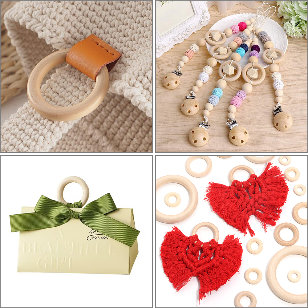 2-10pcs/lot Round Natural Wood - Wood Ring Blank 리뷰 및 가격