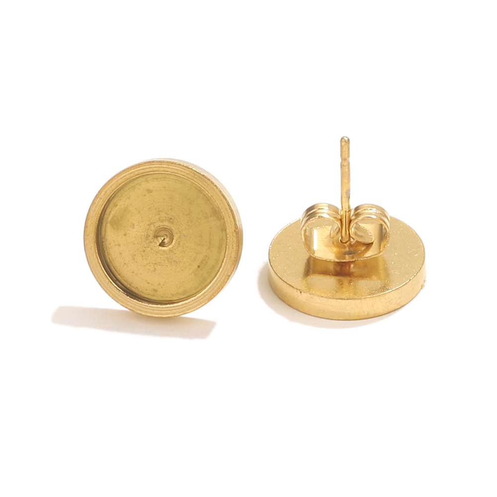 10pcs Stainless Steel Gold Ear - Resin Craft Projects 리뷰 및 가격