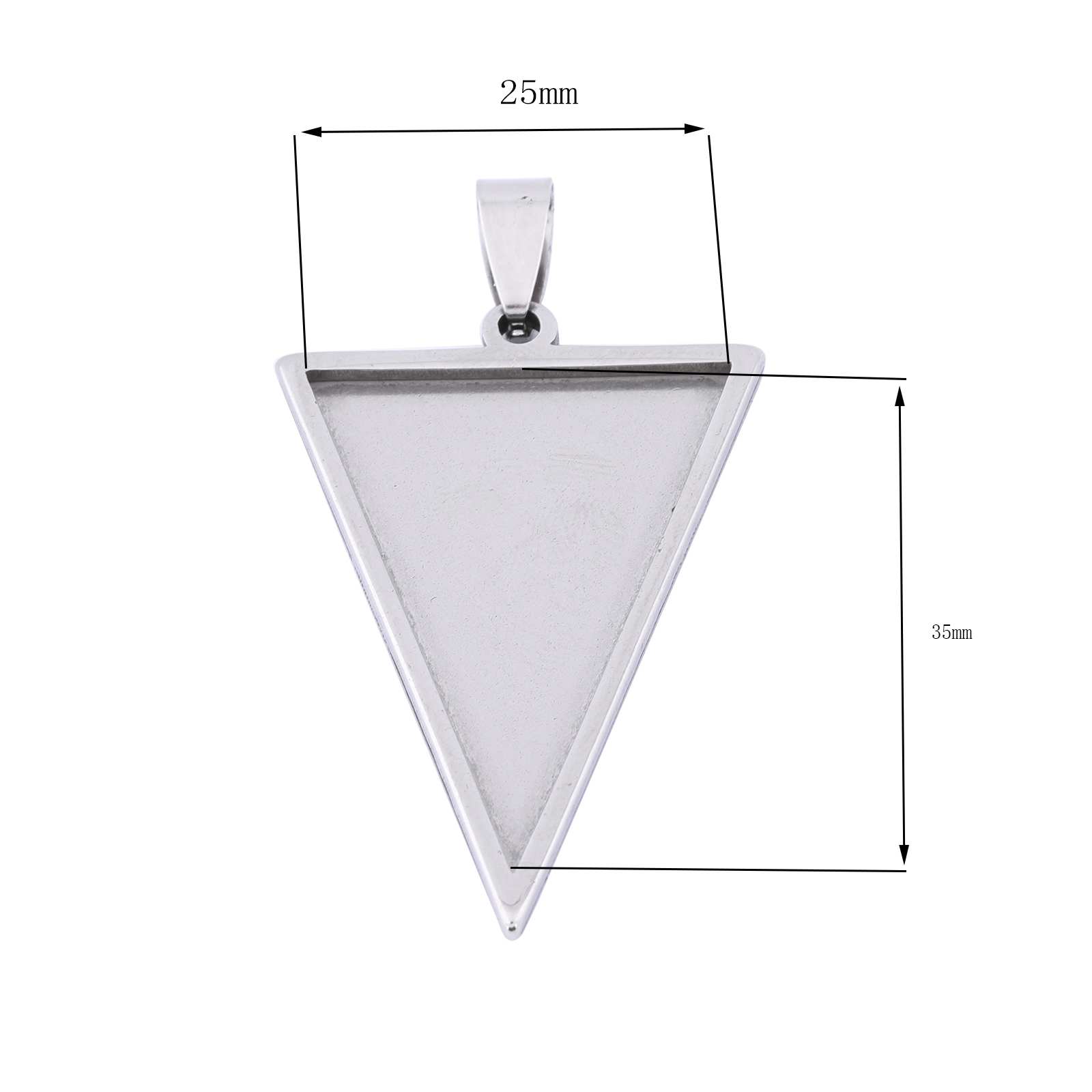 5pcs Stainless Steel 25x35mm T - Bezels Set Pendant 리뷰 및 가격