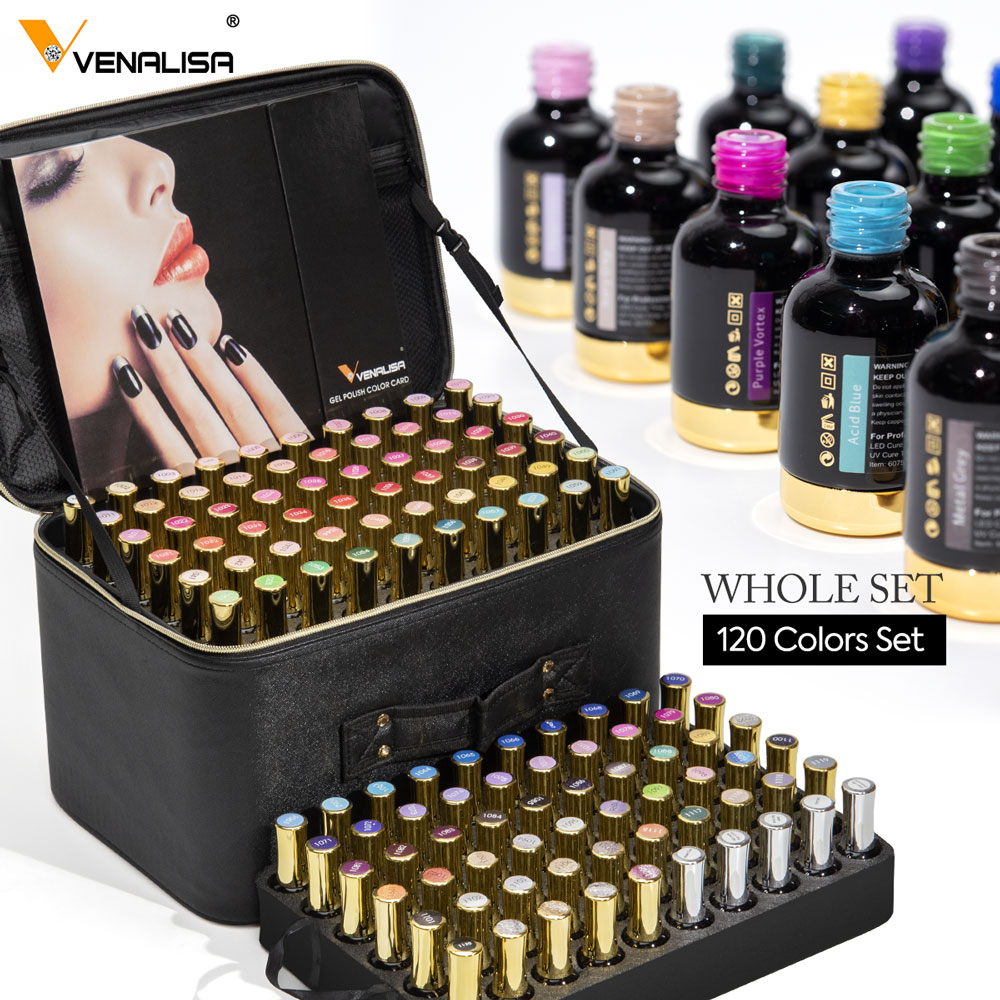 120pcs*12ml VENALISA Gel Varni - Resin Glitter Pack 리뷰 및 가격