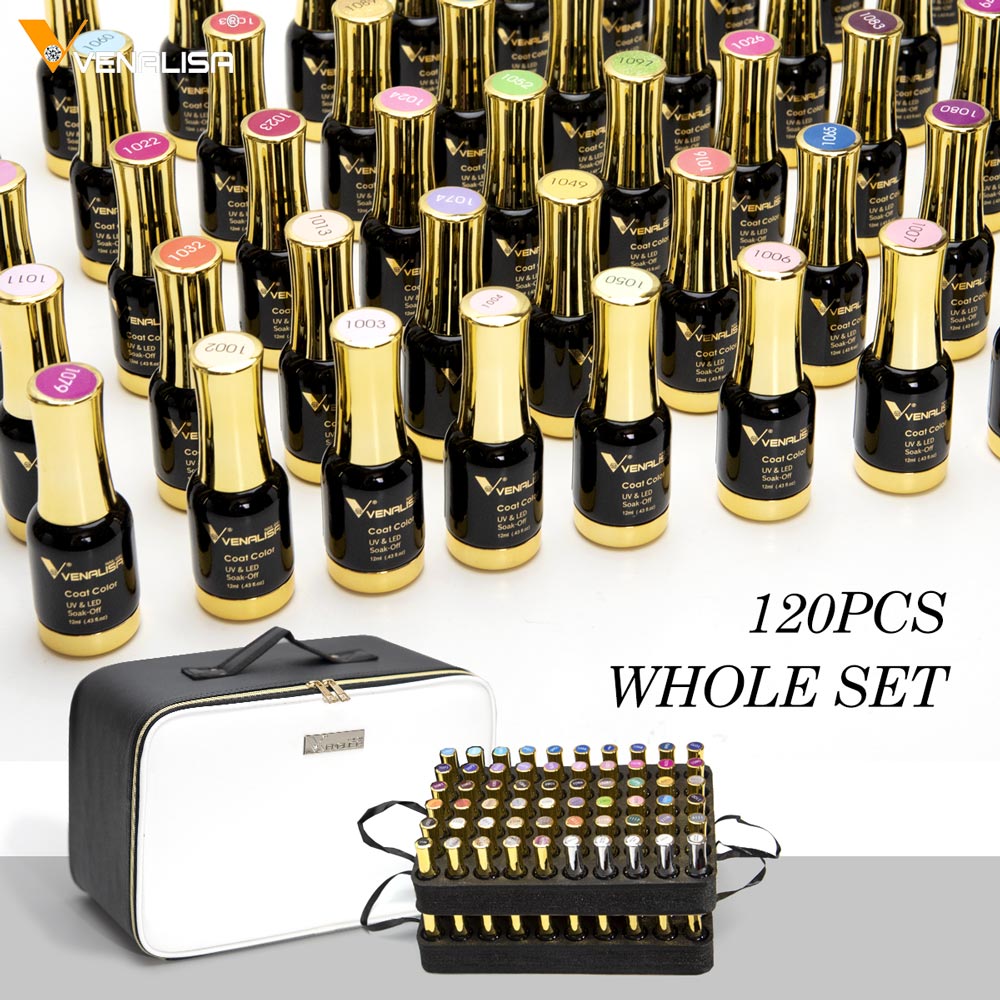 120pcs*12ml VENALISA Gel Varni - Resin Glitter Pack 리뷰 및 가격