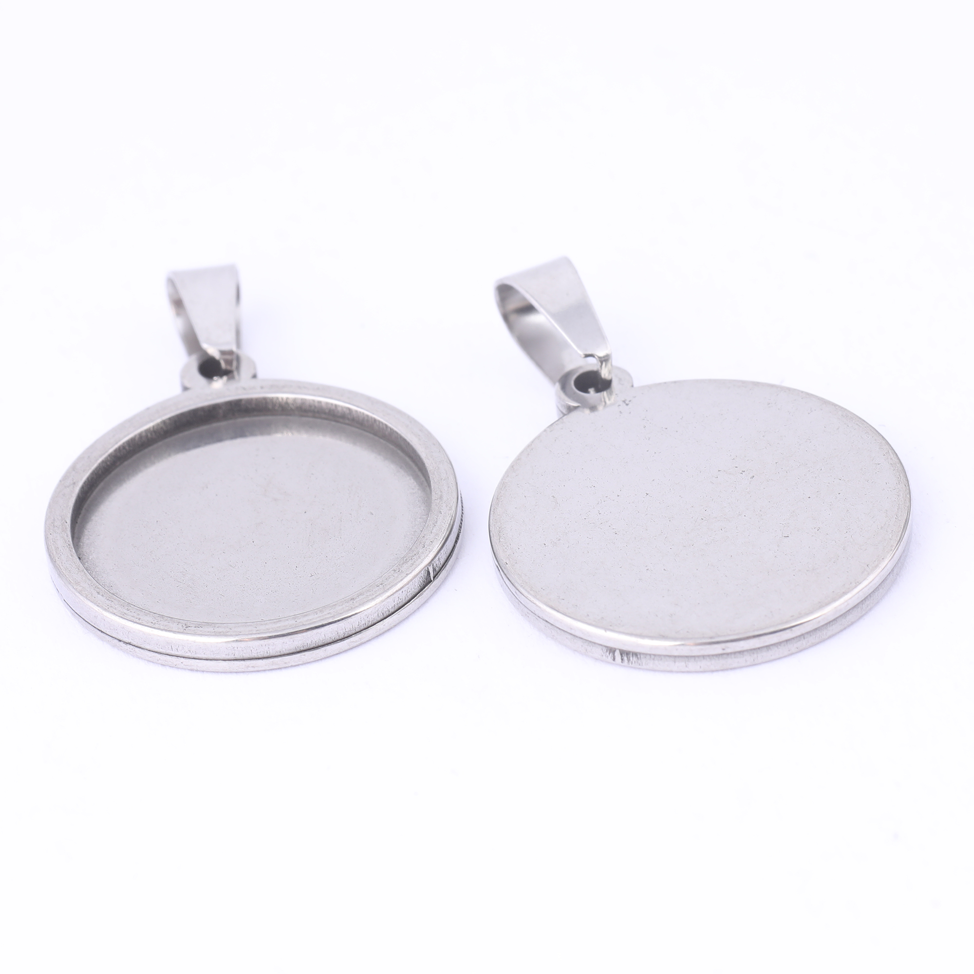 5pcs Stainless Steel 16mm 18mm - Bezels Set Pendant 리뷰 및 가격